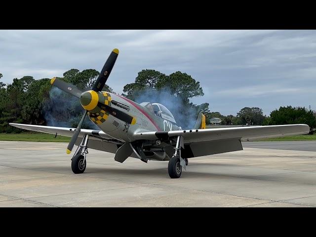 P-51 "Gunfighter" with Pilot Larry Lumpkin at American Aero Services