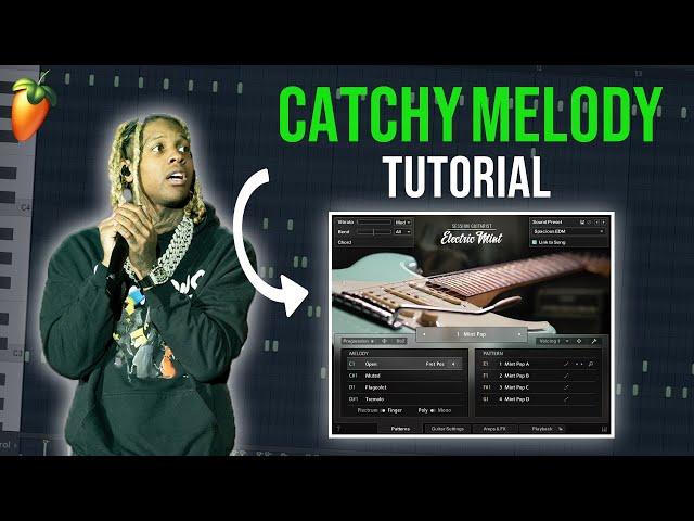 How to make CATCHY melodies for Lil Durk | FL Studio