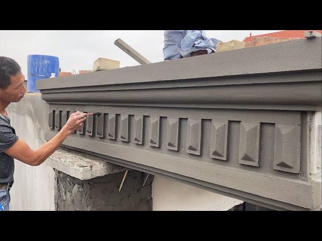 Amazing Techniques Construction Rendering Sand & Cement On The Concrete - House Decoration