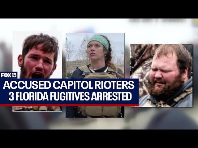 Florida Capitol riot suspects arrested after fleeing