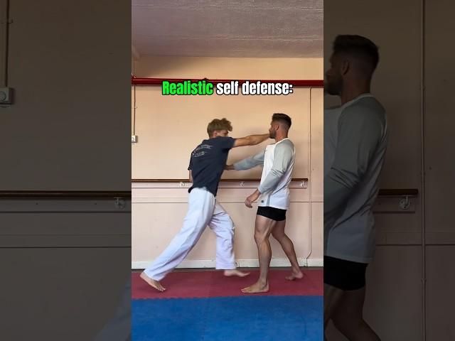 Realistic VS McDojo self defense…