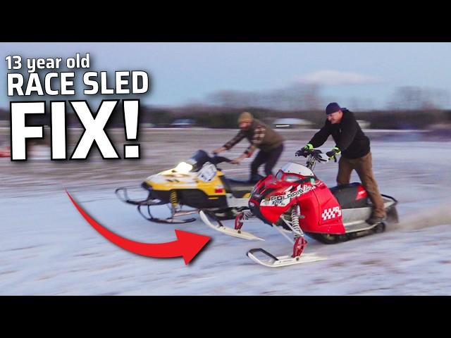 Reviving a 13 year old RACE sled! Can it be fixed?