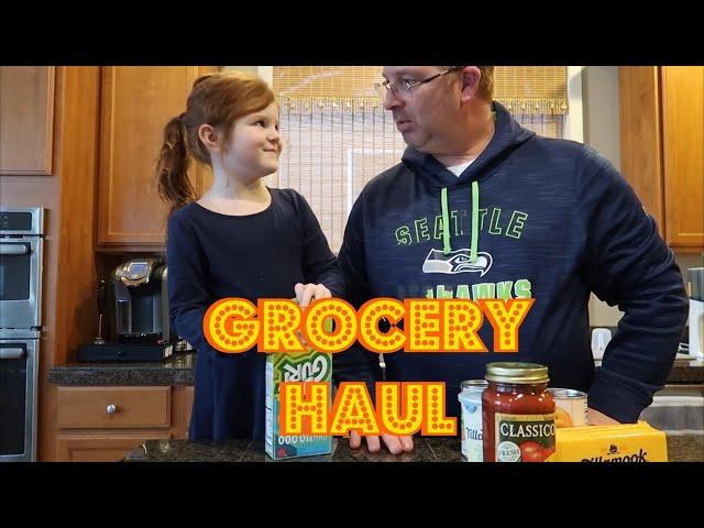 FATHER/DAUGHTER FRED MEYER GROCERY HAUL