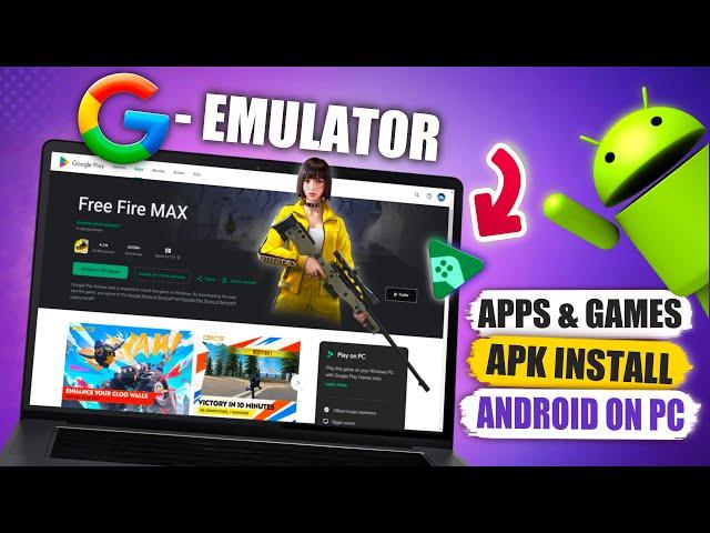 RUN Android Apps & Install APK on PC with THIS Google Emulator!