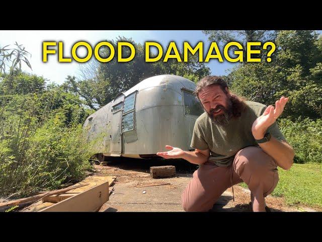 Floods almost ruined my airstream - clean up time