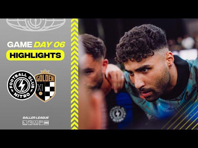 Nader vs. Kramer im Topduell! | FC Nitro vs. Golden XI | Highlights Baller League