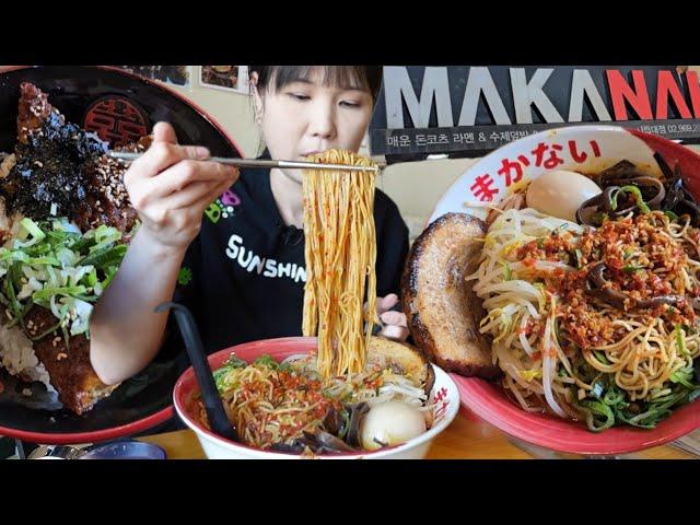 Makanai 15th stage that no one succeeded...  Spicy, ramen, challenge eating show.