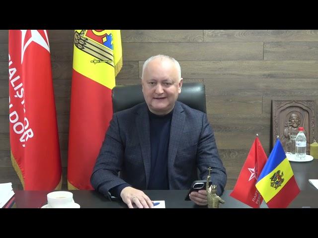 În direct cu Igor Dodon - 22 noiembrie 2024