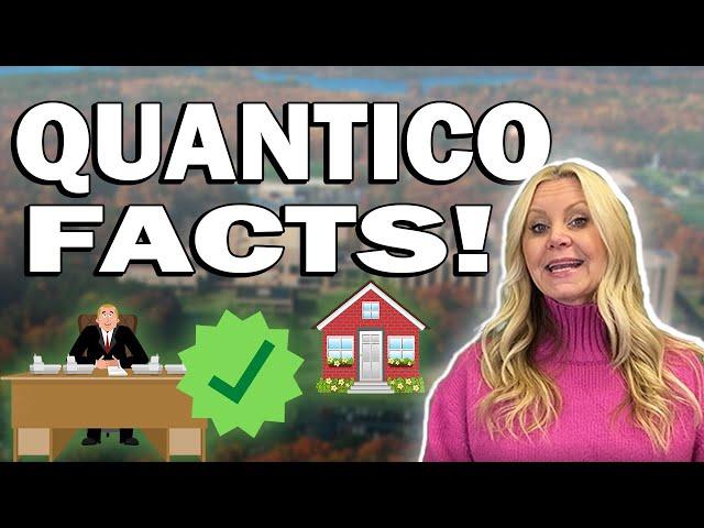 Quantico Marine Corps Base & Q Town Facts w/ Ginger Walker, Realtor