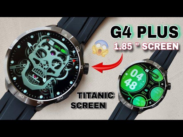 G4 PLUS SMARTWATCH WITH TITAN SCREEN