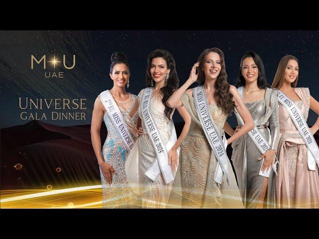 UNIVERSE GALA DINNER - MISS UNIVERSE UAE 2024