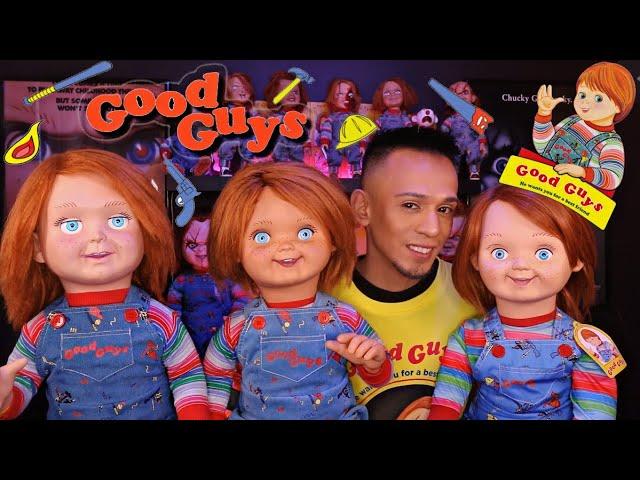 COMPARING ALL OF THE GOOD GUY CHUCKY DOLLS FROM TRICK OR TREAT STUDIOS | EDGAR-O