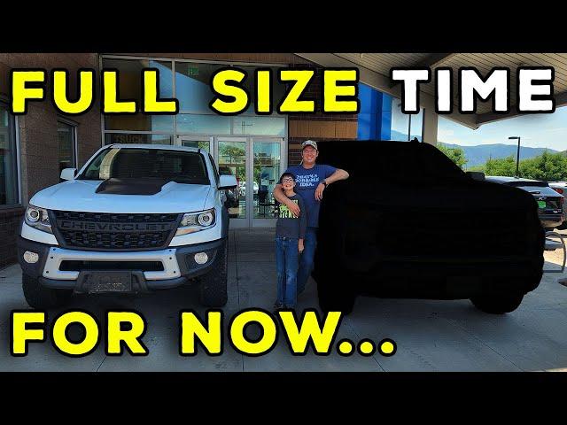 Going back to a Full-Size temporarily | 2024 Chevy Silverado 1500 Custom Trail Boss