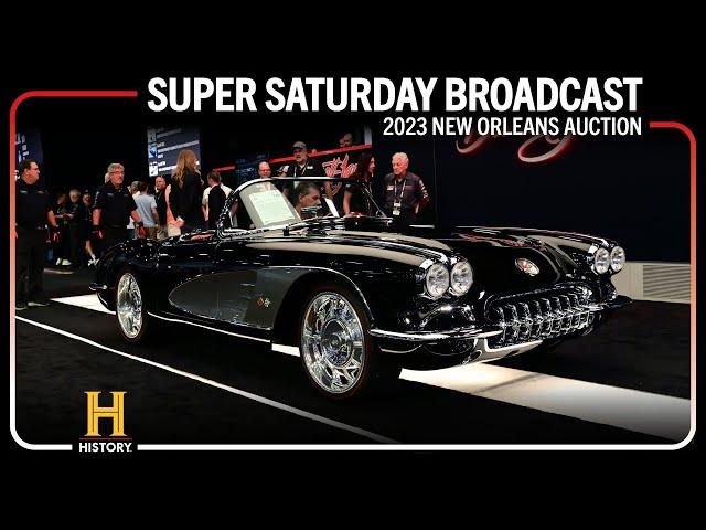 2023 NEW ORLEANS SUPER SATURDAY BROADCAST - Saturday, Sept 30, 2023  - BARRETT-JACKSON NEW ORLEANS