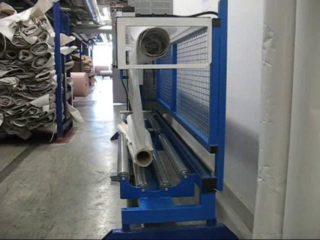 Butt roll unwinder printing house
