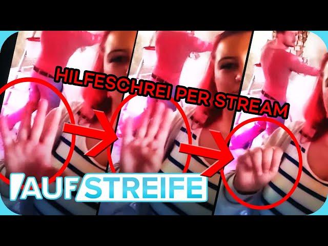 Stummer HILFESCHREI  Influencerin sendet NOTSIGNAL per Social Media! | Auf Streife | SAT.1