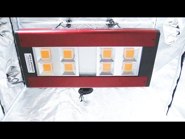 CALIFORNIA LIGHTWORKS SOLARXTREME 500 LED GROW LIGHT PAR TEST!