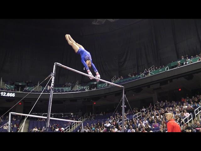 Leanne Wong (USA) - Uneven Bars - 2019 American Cup