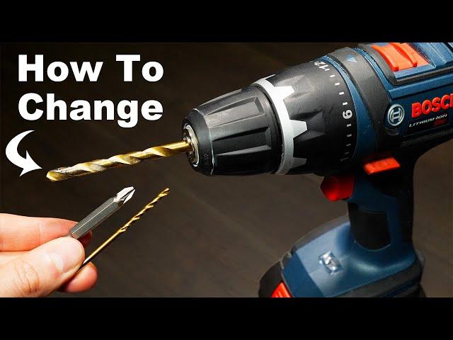 How To Change a Drill Bit