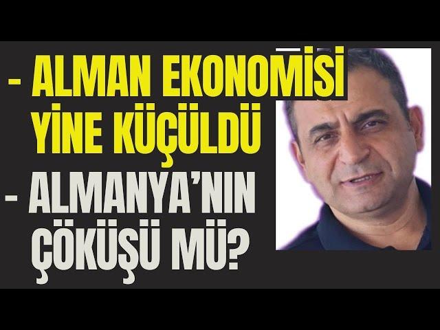 Alman Ekonomisi Yine Küçüldü ! Almanya'nın Batışı mı? Çare Nerede?