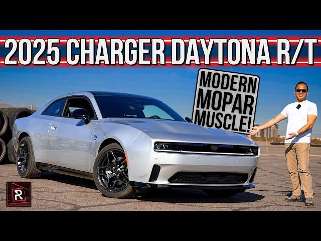 The 2025 Dodge Charger Daytona R/T Is A Modern Muscle Car With Tons Of Old-School Charm