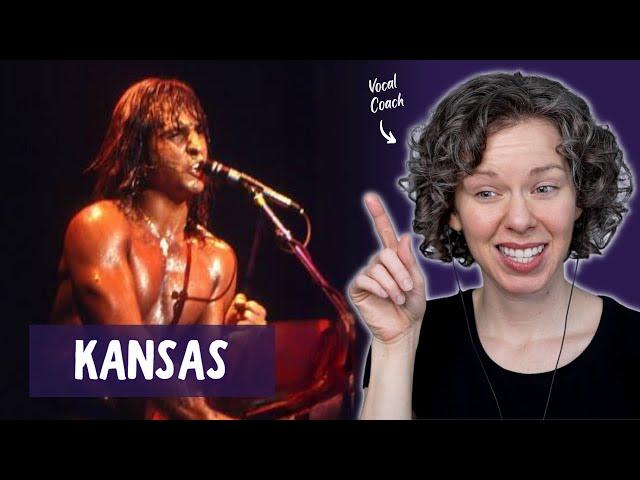 Vocal Analysis featuring Steve Walsh of Kansas - "Carry On Wayward Son" LIVE