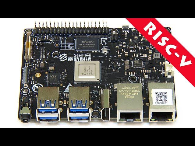 VisionFive 2: RISC-V Quad Core Low Cost SBC