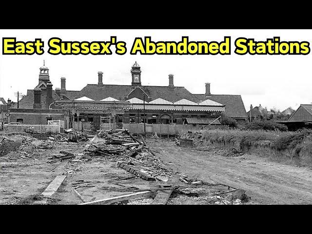 Forgotten Tracks: Exploring East Sussex's Abandoned Railway Stations #abandoned #fyp #stations