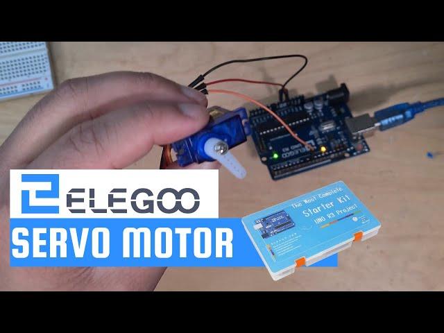 Servo Motor Arduino Tutorial - Elegoo The Most Complete Starter Kit