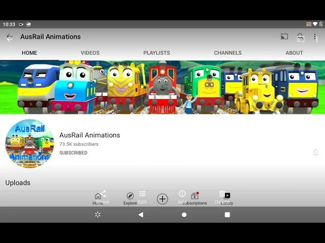 welcome back to YouTube ausrail animations