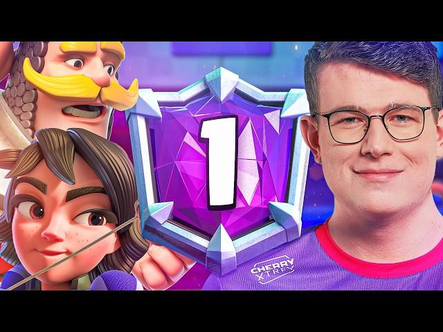 #1 IN THE WORLD ONLY PLAYS THIS DECK IN CLASH ROYALE!