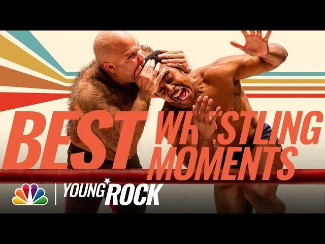 Best Slams, Tags and Wrestlings Moments from Season 2 | NBC's Young Rock