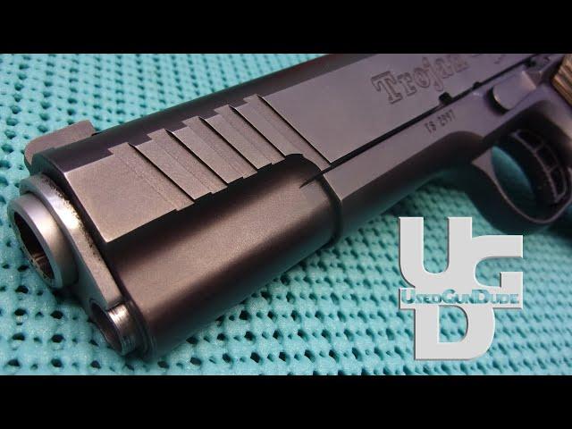 STI Trojan 5" 45 ACP 1st Look Review All TEXAS 1911