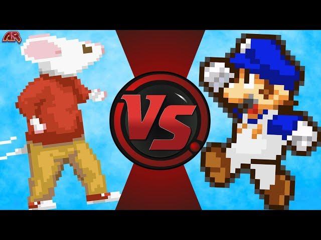 STUART LITTLE vs SMG4! AnimationRewind Animation