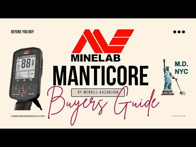 Minelab Manticore Buyers Guide