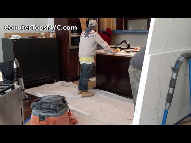 White Quartz Countertops NYC