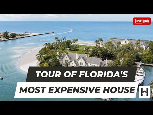 Tour of Florida's Most Expensive House - Gordon Pointe in Naples