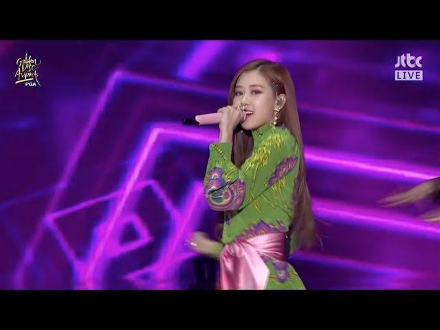 BLACKPINK - ‘불장난 (PLAYING WITH FIRE)’ +  ‘마지막처럼 (AS IF IT’S YOUR LAST)’ in 2018 Golden Disc Awards