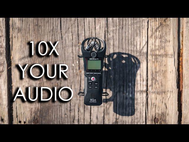 10X Your Zoom H1N Audio With These TIPS!