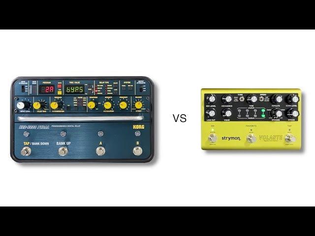 Korg SDD 3000 vs Strymon Volante