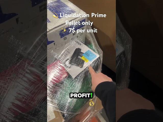  Liquidation Walmart pallets only 7$ per unit
