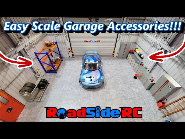 YOU CAN DO IT!!  Scale Accessories for your RC Garage