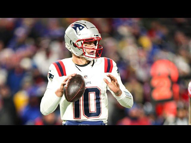 Drake Maye's Best Highlights From 2-TD Game vs. Bills | New England Patriots