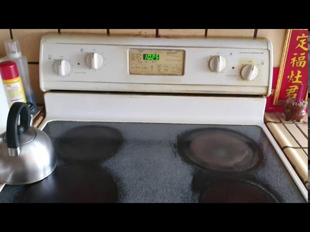 美国这边居民家里常用的厨房灶台是什么样子的？~What is the commonly used kitchen stove in the homes of residents here in the