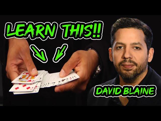 David Blaine Self Working Card Trick Revealed!