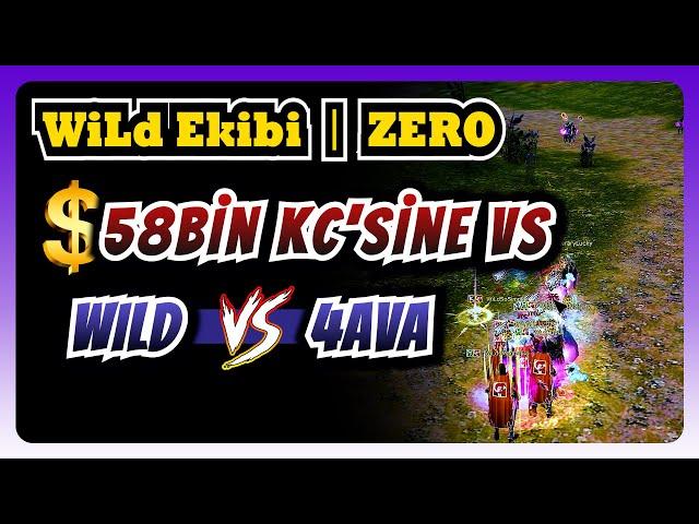 58 BİN KC'SİNE ATILAN VS | WiLd vs 4Ava #knightonline #zero #wild #justthegame