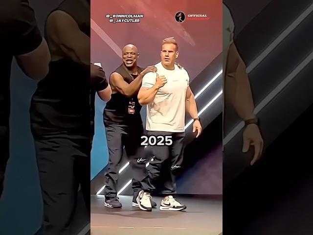 RONNICOLMAN X JAYCUTLER 🫡 OLD MR OLYMPIYA CHAMPION #ronniecoleman #jaycutler #shorts #viral #video