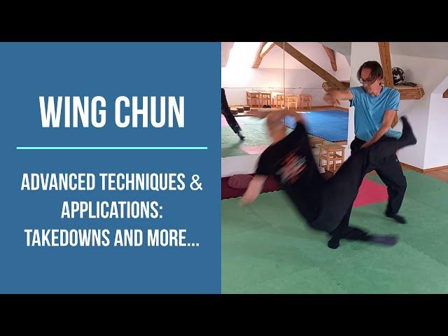 Wing Chun Kung Fu Advanced Techniques Applications Takedowns and more - Long Zentrum Wien