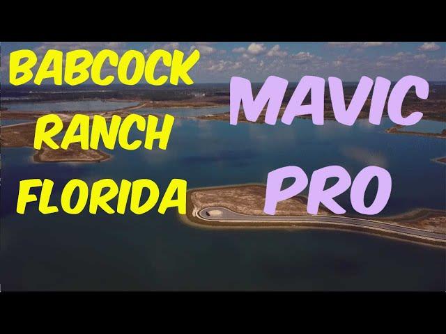 Mavic Pro footage of Babcock Ranch - Charlotte Co. FL