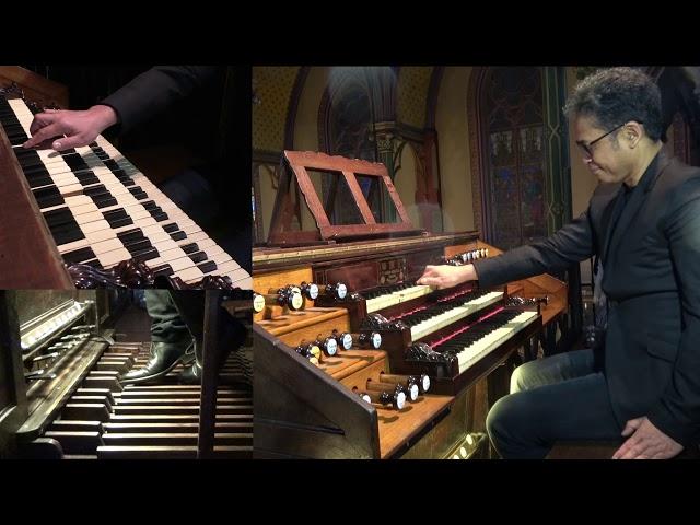 Touve R. Ratovondrahety 6 improvisations 1/6 - l'orgue Merklin de l'église Saint-Eugène, Paris IX